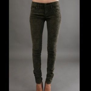 Free People Olive Corduroys